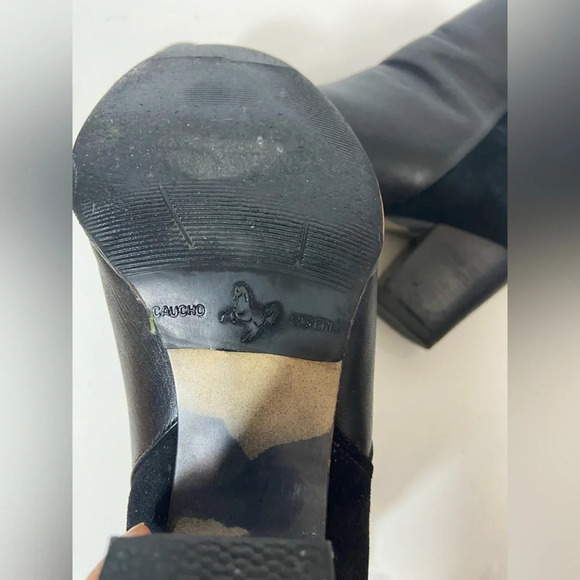 Michael Kors Ankle zip heel leather boots Sz  9.5 - Picture 8 of 11